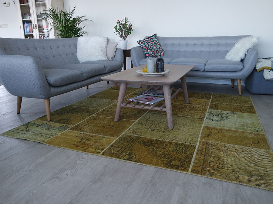 G van den berg egaliseren houten vloer in woonkamer en m flor pvc ... Vloer floors woonkamer houten